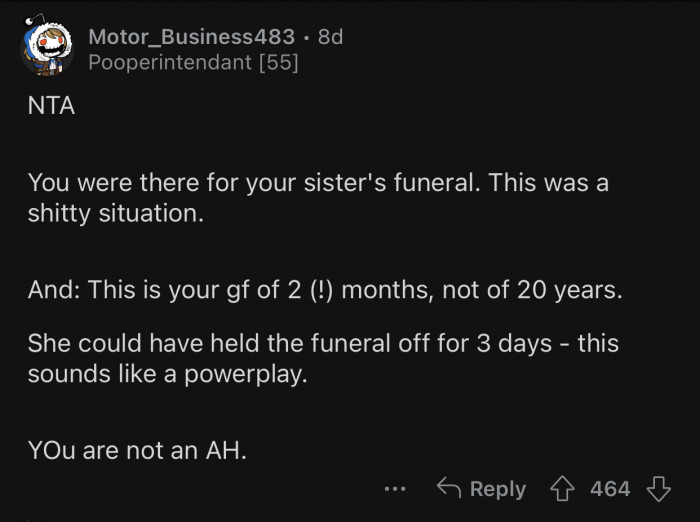 This sounds like a power play by the ex.