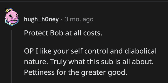 OP's patience and determination to play the long game is admirable.