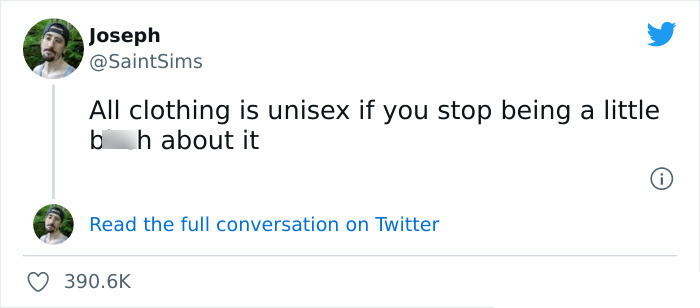 29. You can wear whatever makes you feel comfortable.