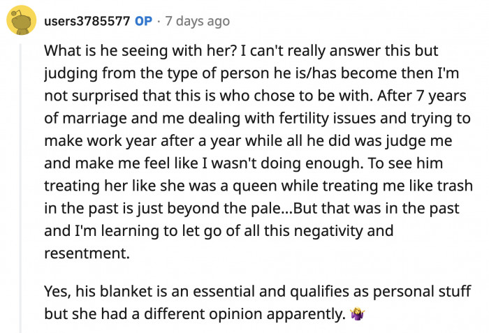 OP's ex and his girlfriend deserve each other. Keep that toxicity contained and away from the rest of us.