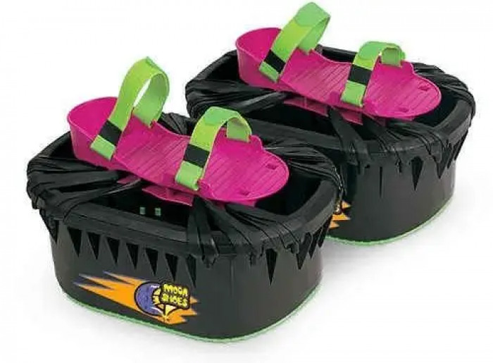 42. Moon Shoes had little trampolines so you could jump super high