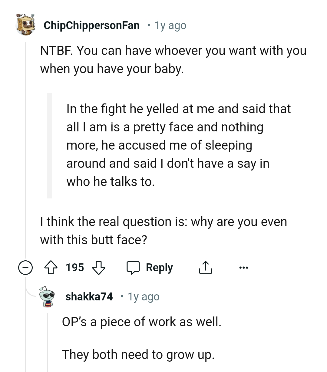 Why are you with him?