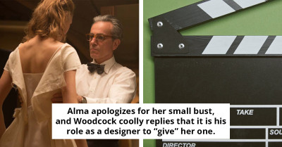 Daniel Day-Lewis Crafted A Balenciaga Dress From Scratch To Prepare For 'Phantom Thread'