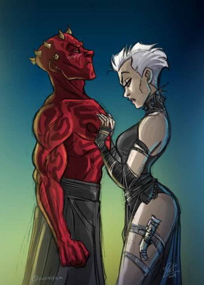 20. A Darth Maul and Komari Vosa