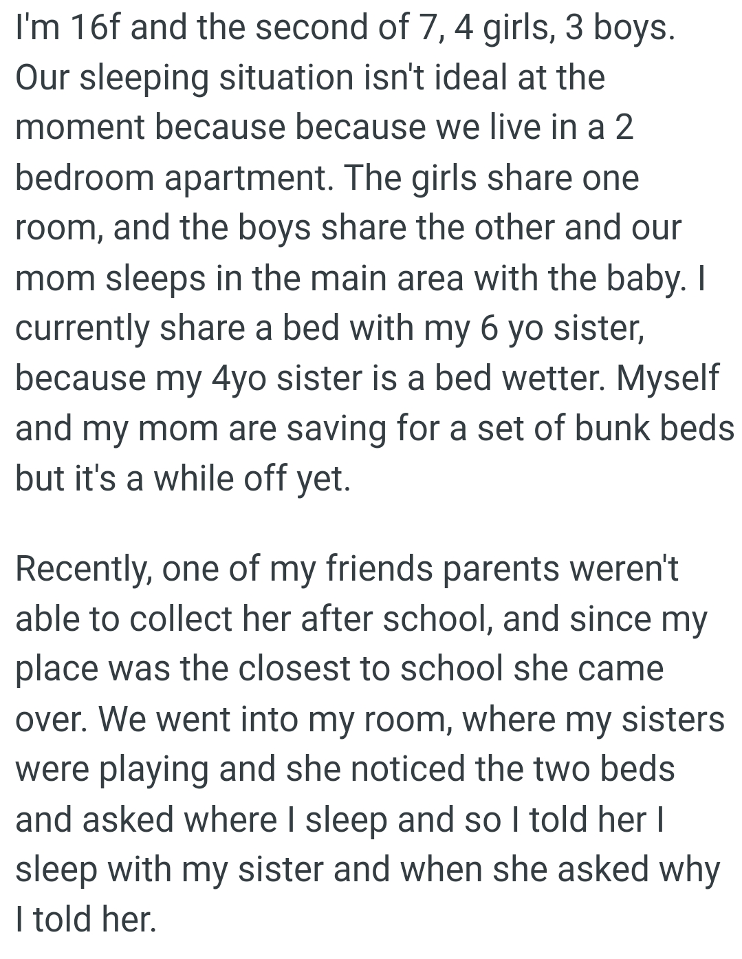 OP and Her Mom Are Saving for a Set of Bunk Beds