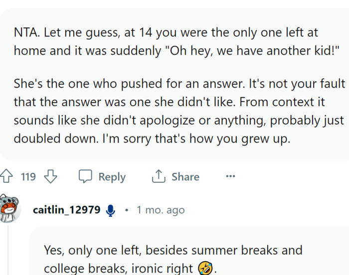 This is how it usually goes: