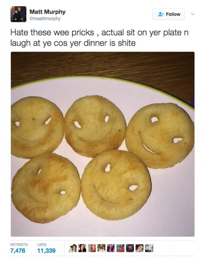 10. Eating These Little Potatoes That Are in the Shape of Faces