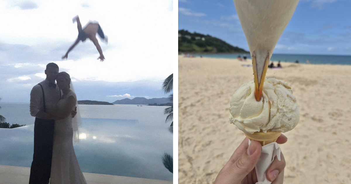 Moments Before Chaos: 56 Perfectly Timed Photos That Make You Gasp, Laugh, Then Scroll Again