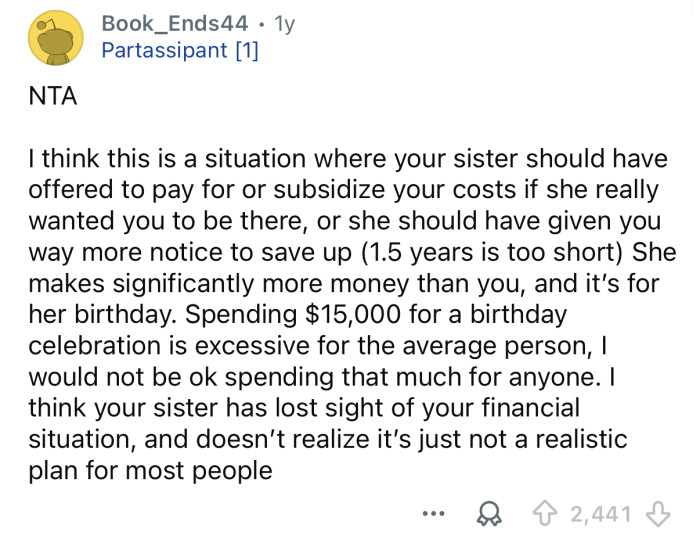 Let’s see how the Reddit community reacted.