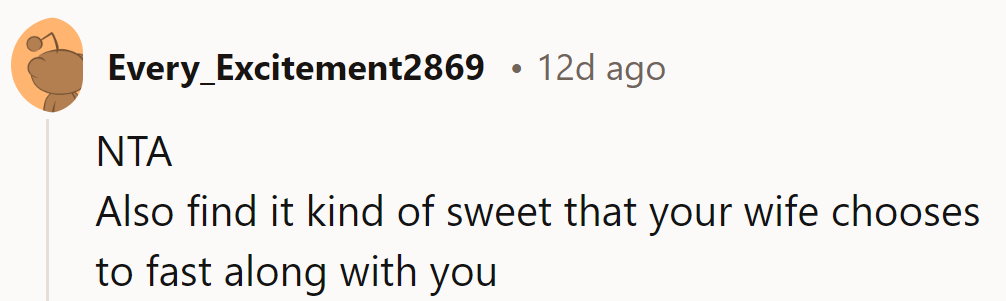 Must be the fasting power couple!