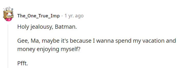 Holy jealousy, indeed!