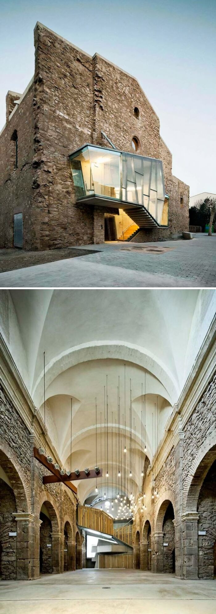 "Conversion Of A Ruined 18th Century Church Into Cultural Centre, Santpedor, Spain - David Closes (2011)"