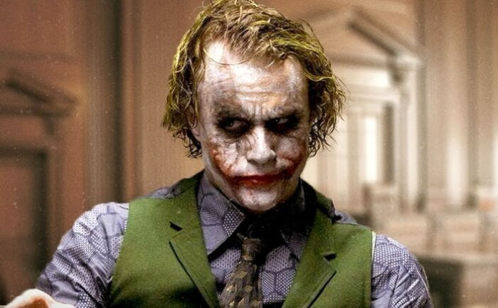 Heath Ledger In The Dark Knight (2008)