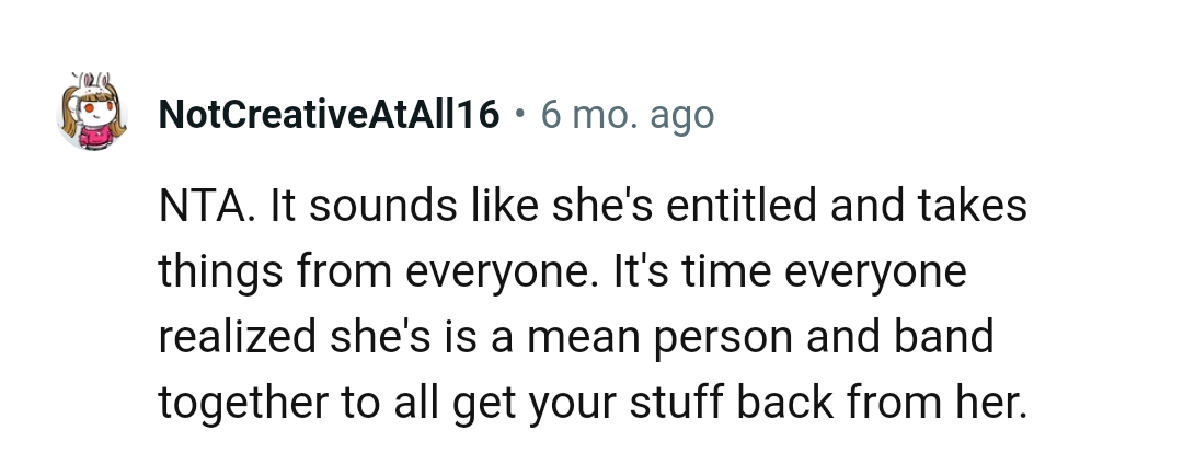 It's time everyone realized she is a mean person