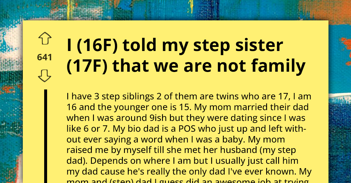 Teen's Epic Ice-Cold Comeback Silences Step-Sister After Years Of Enduring Her Bullying