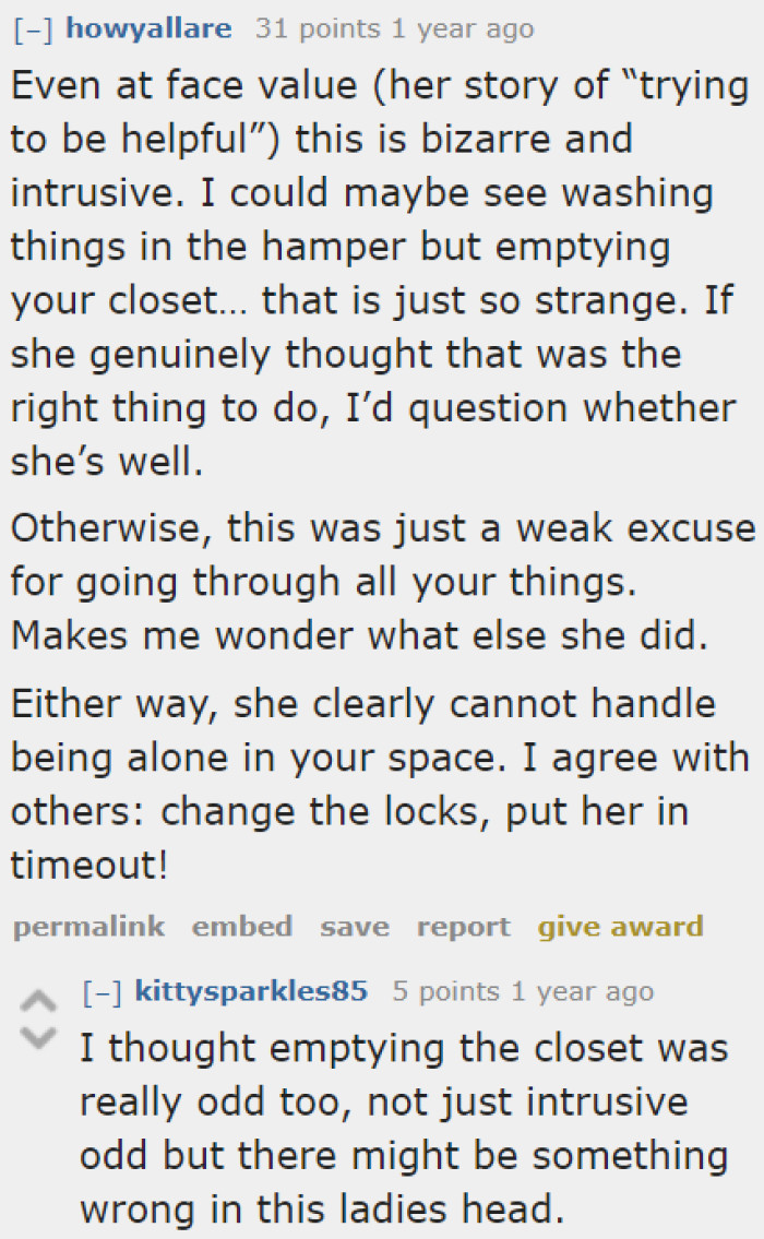 The MIL Isn't Trying to Be Helpful. She's Probably Just Snooping Around.