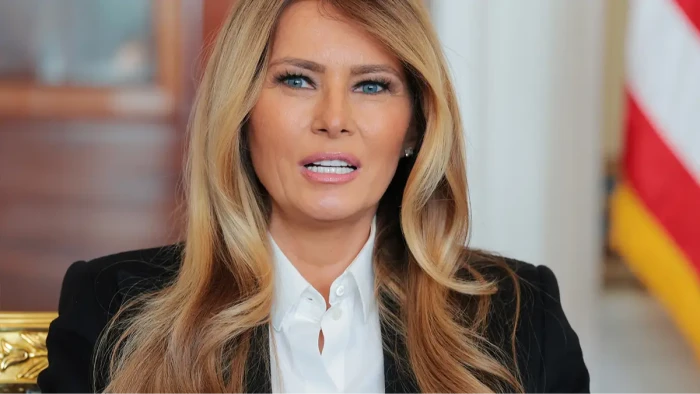 Chart summarizing YouGov poll approval ratings, showing polarized views of first ladies