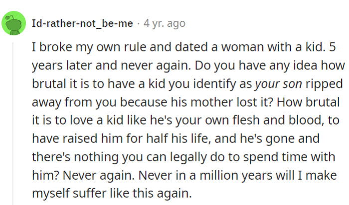 This commenter had some firsthand experience...