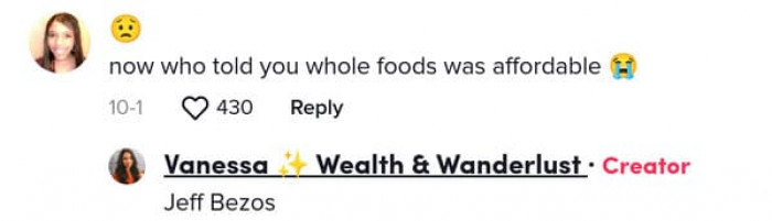 Again, Whole Foods is basically known for its wild pricing, so you have to expect that going in.