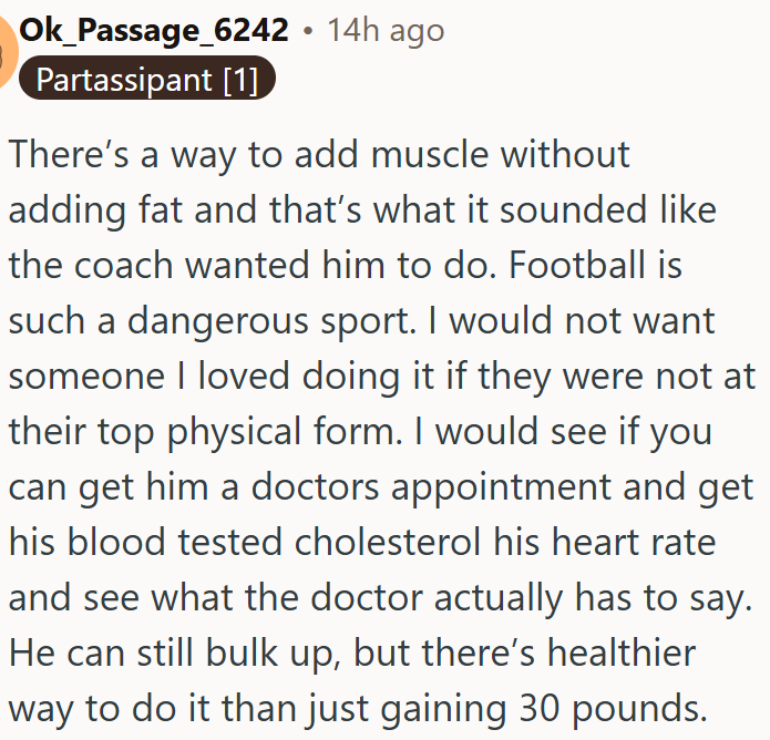 Healthy ways to bulk up are much better than avoiding adding fat or risking your health.