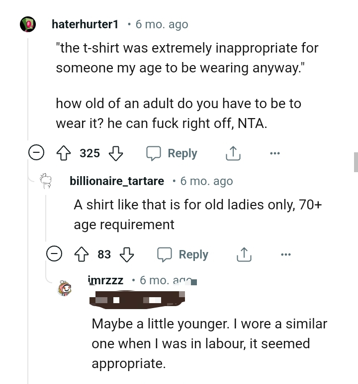 How Old of an Adult Does the OP Need to Be to Wear It?