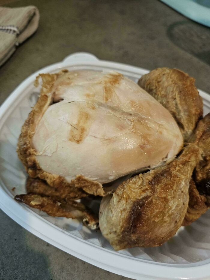 "My Boyfriend Ate All The Skin Off Our Rotisserie Chicken"