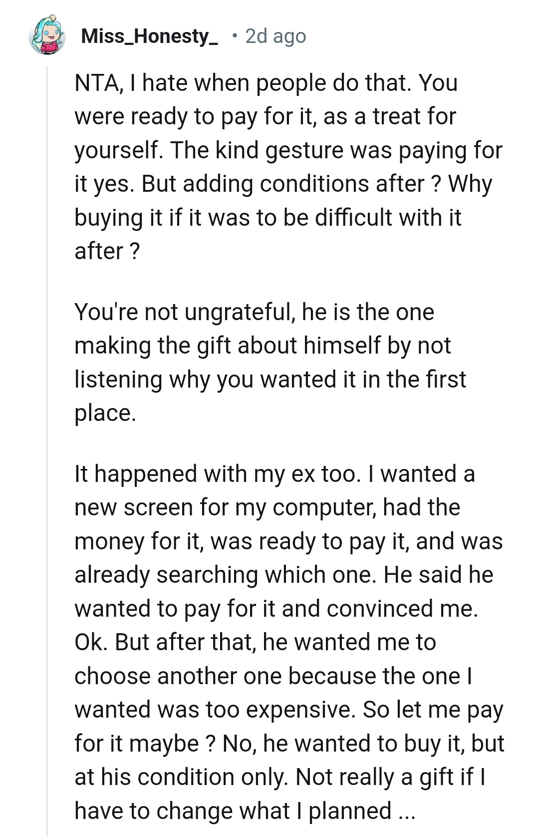 It Happened with This Redditor's Ex