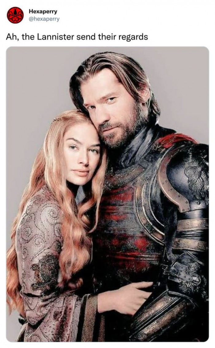 1. Greetings from the Lannisters