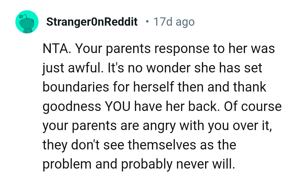 And the comments roll in...