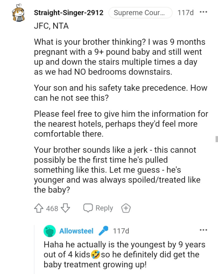 The Reddit post got over a thousand comments and here are some of the most upvoted ones