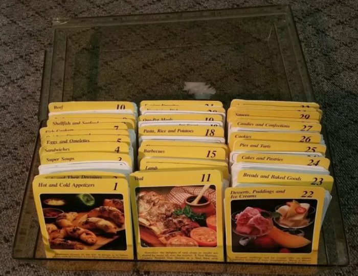 6. Recipe Card Boxes