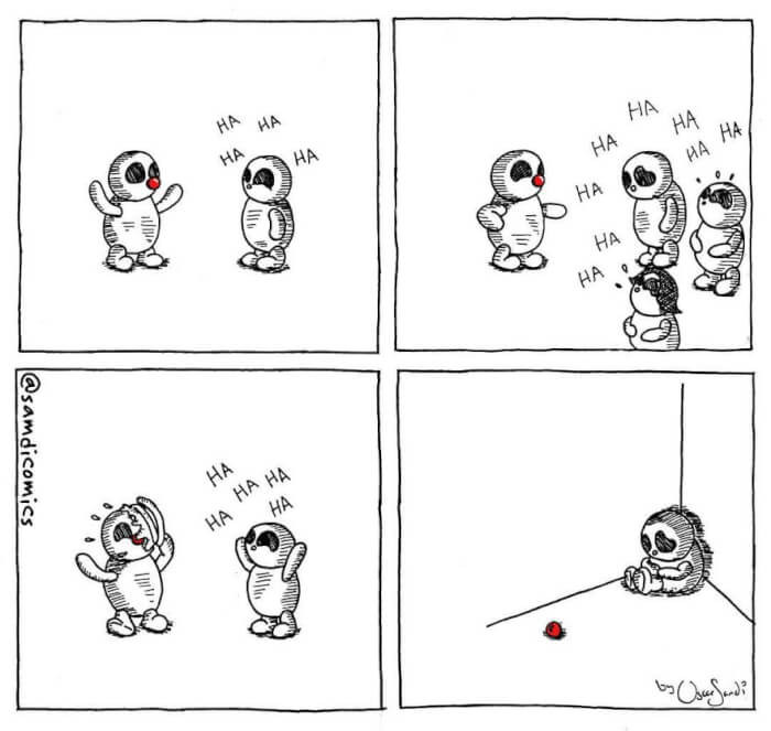 15. When the Funny Guy Is No Longer Around to Keep Everywhere Lively