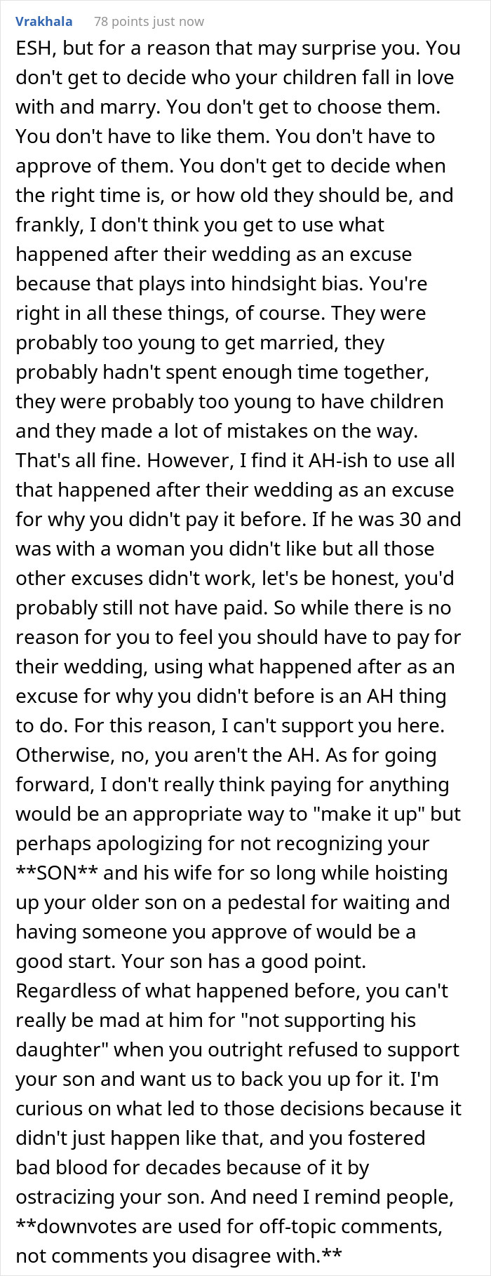 Here's another lengthy response worthy of your read: