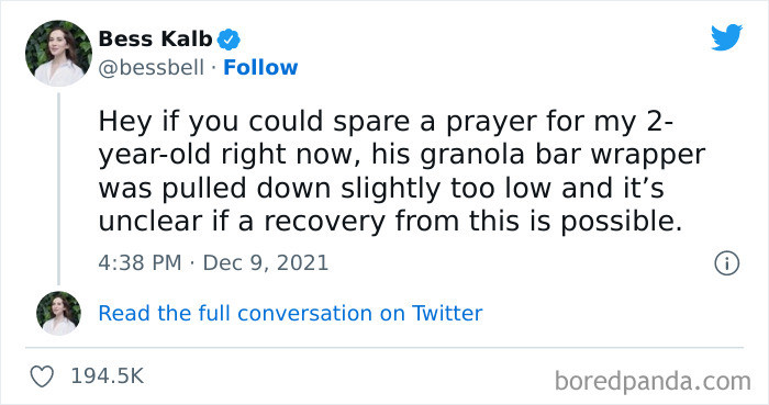 34. Thoughts and prayers.