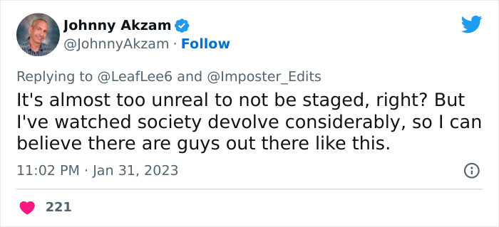 Society is devolving