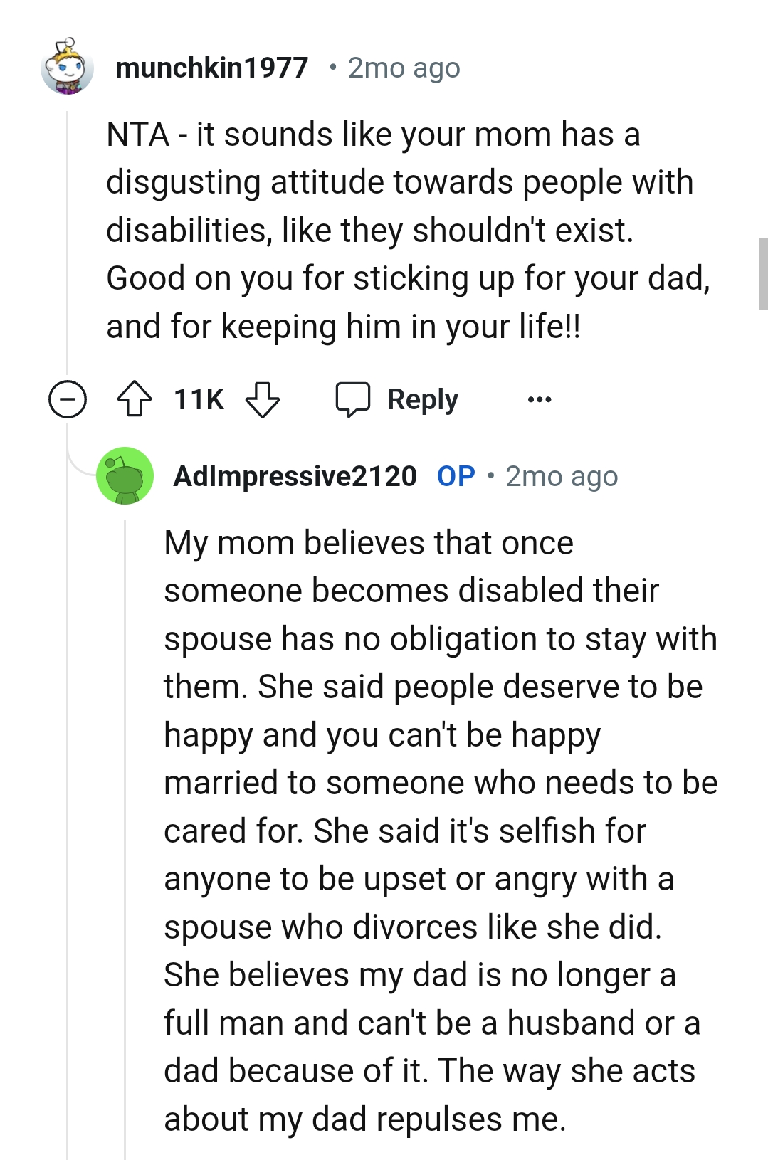 People deserve to be happy