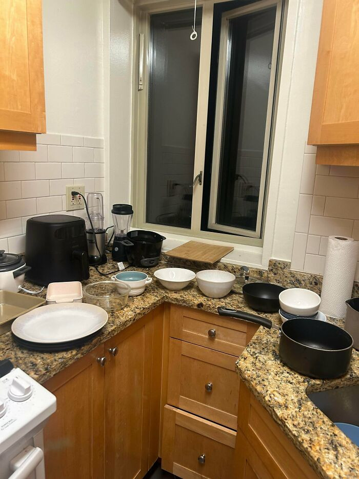"Asked My Roommate To Unload The Dishwasher"