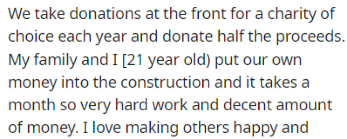 The Haunted House Is Free, and They Take Donations for Charity