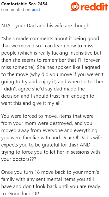 The OP only needs to wait for several months. He can soon rejoin the people whom he truly cares for.