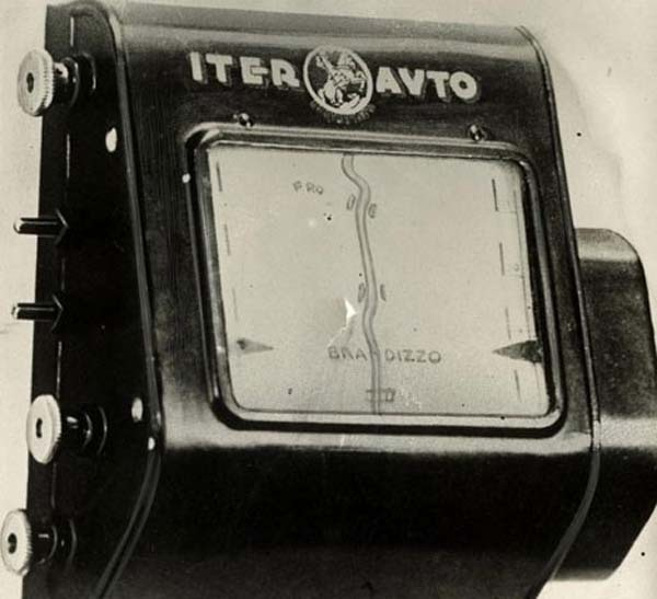 9. This is possibly the first GPS, an auto-scrolling map that would help people navigate in real time (1930).