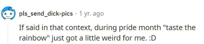 In the context of Pride Month, saying 