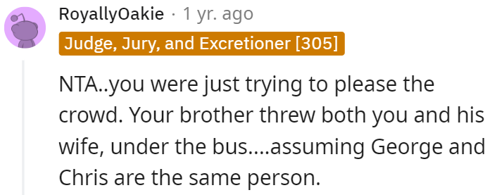 Trying to please the crowd