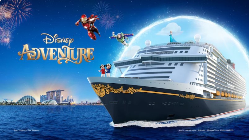 Disney to Set Sail from Asia for the First Time Ever