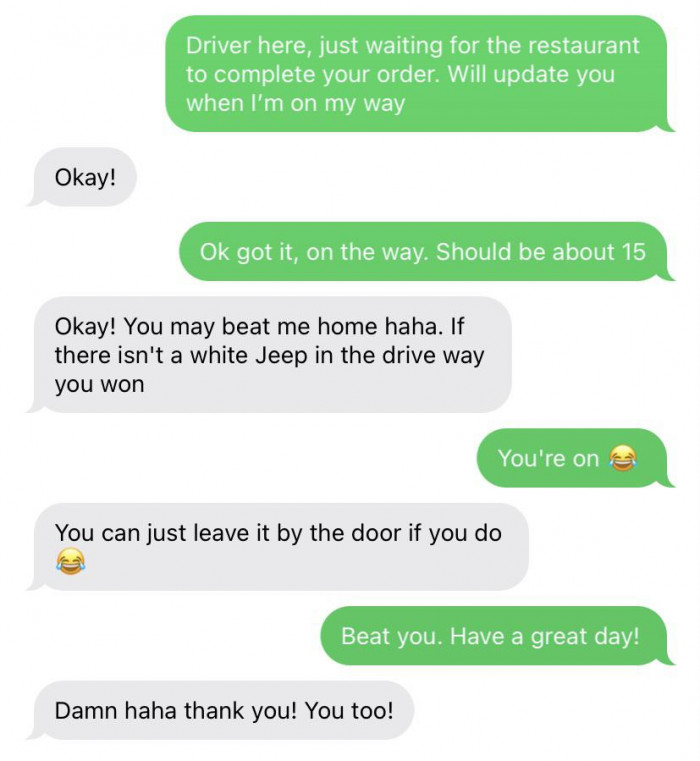 14. “We have fun sometimes.”