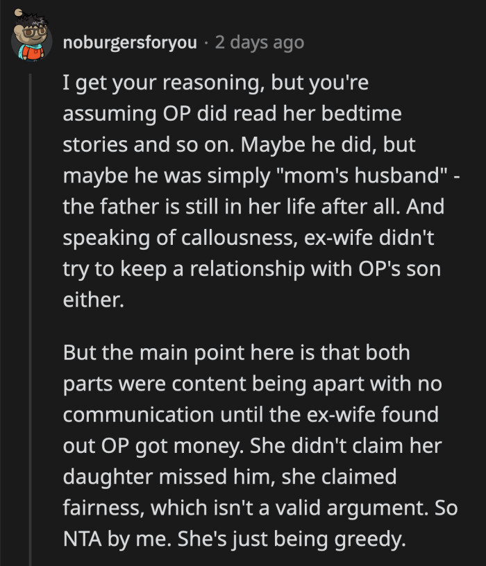 This really is a moral question though