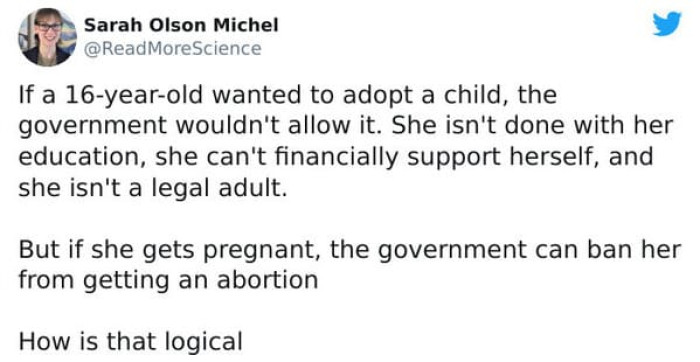 13. Where is the logic in that?
