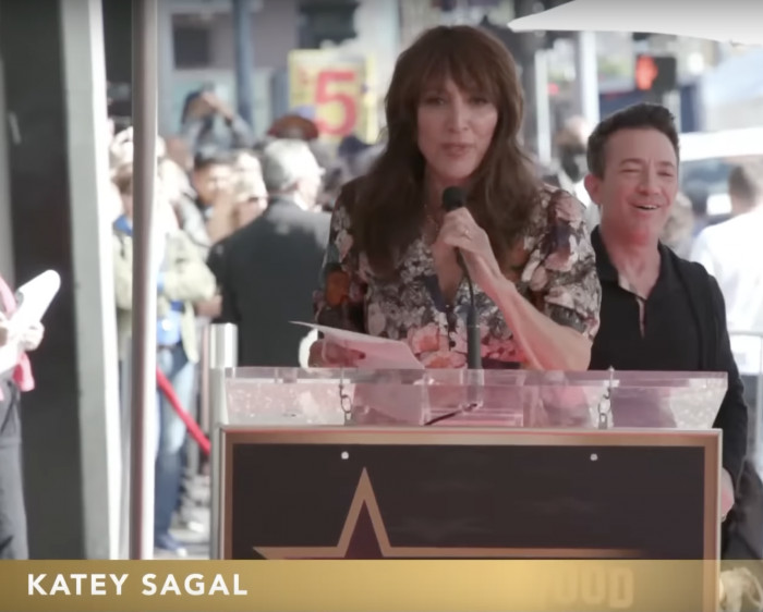 Katey, who played Peggy in <em>Married...With Children</em>, said she considers Christina one of life's teachers.