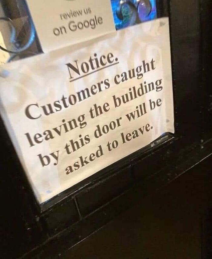 4. I'm leaving already