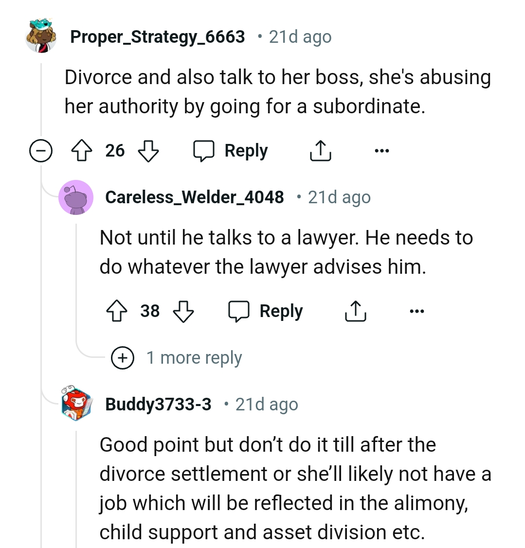 The OP Needs to Do Whatever the Lawyer Tells Him