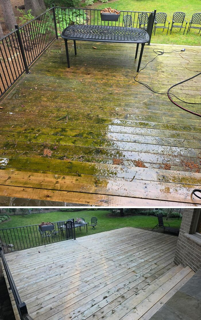 "Deck At My New House Needed Some TLC"